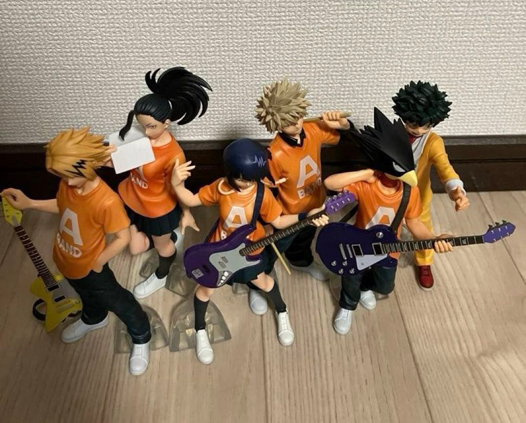 一番くじ　ヒロアカ　垂れ流せ文化祭　フィギュア　コンプ