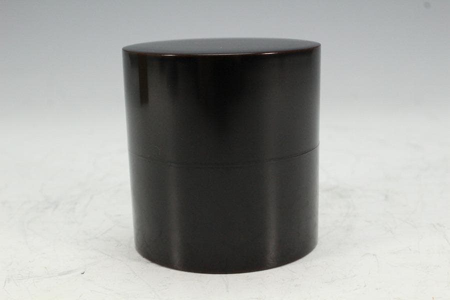 茶道具 塗師 石斎 中次棗 裏千家 淡々斎 書付(K-YC556)