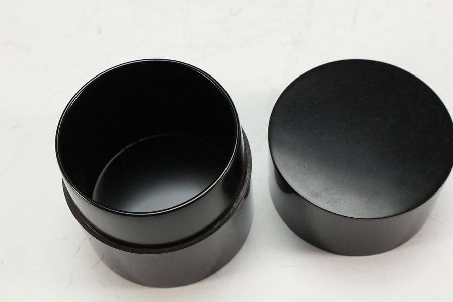 茶道具 塗師 石斎 中次棗 裏千家 淡々斎 書付(K-YC556)