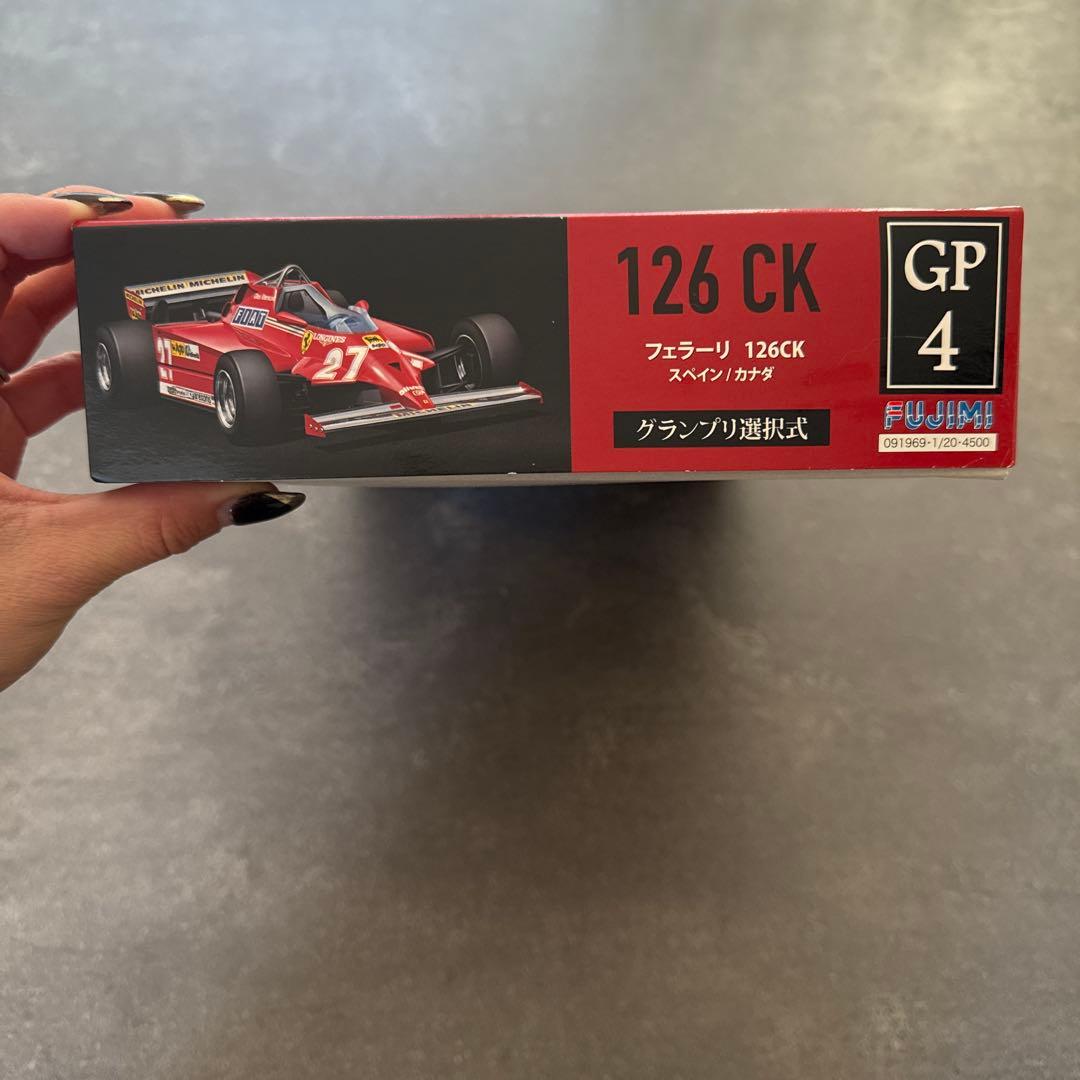 【新品未組立】フジミ 1/20 GP4 フェラーリ126 CK