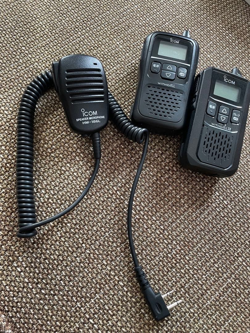 特定小電力トランシーバー2台（ICOM　IC-4110　IC4120）+オマケ