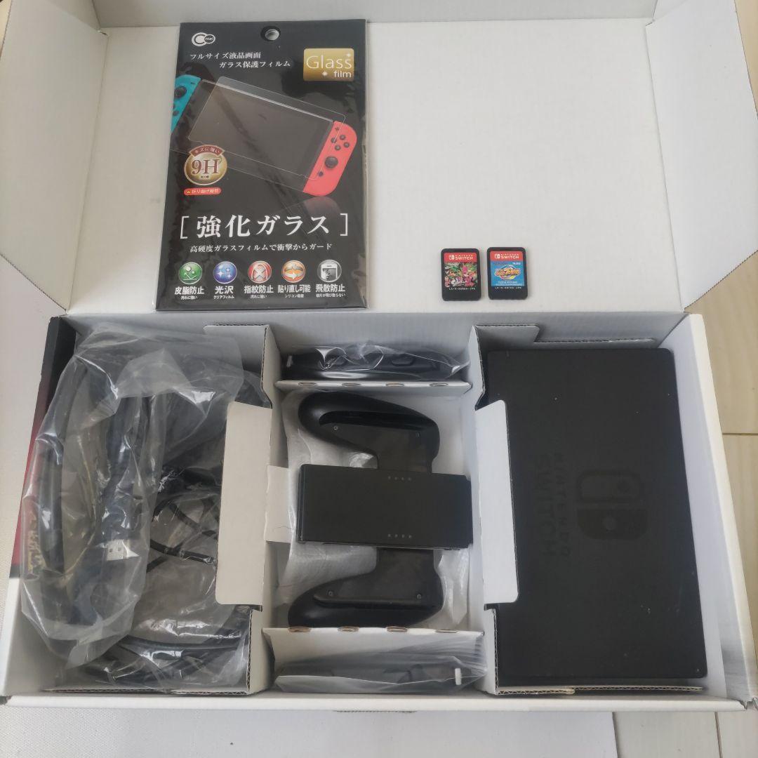 【良品】Nintendo Switch 本体 ソフト付き