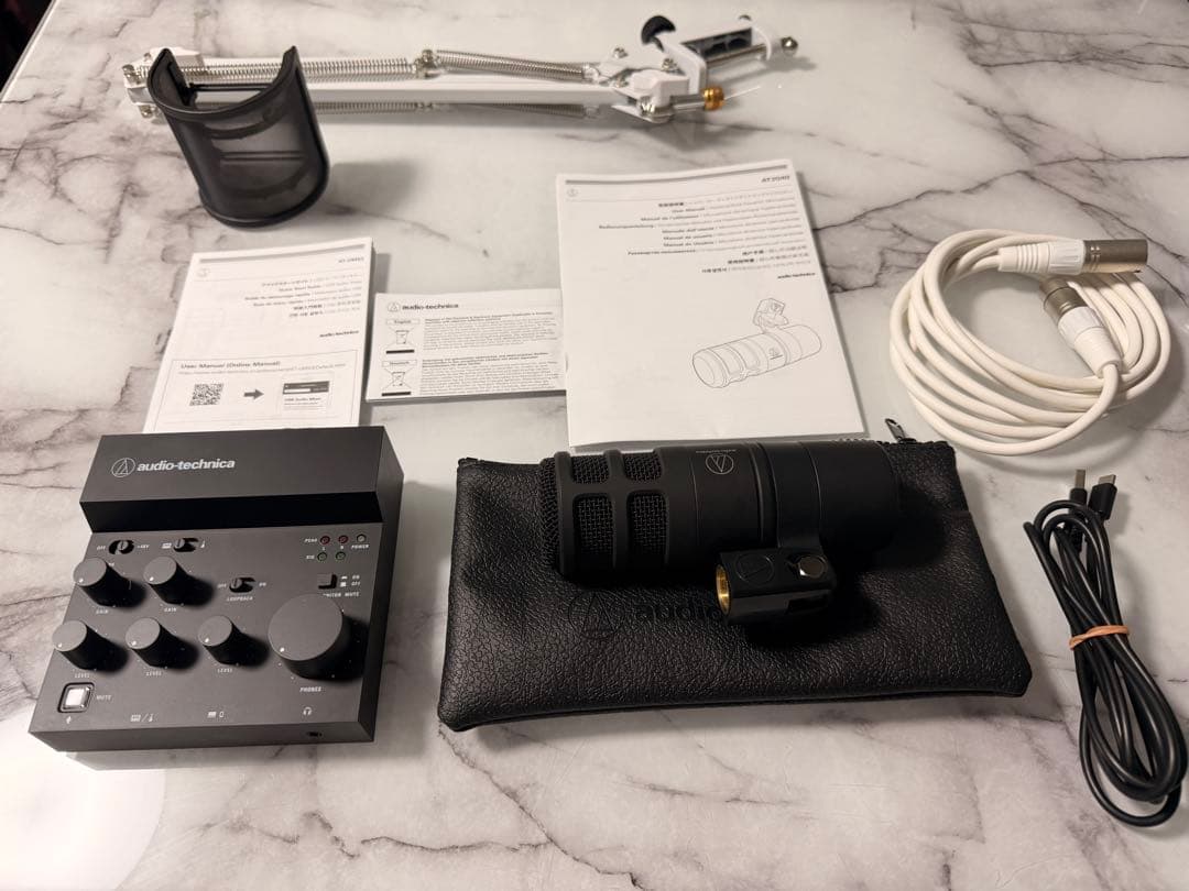 audio-technica マイクセット