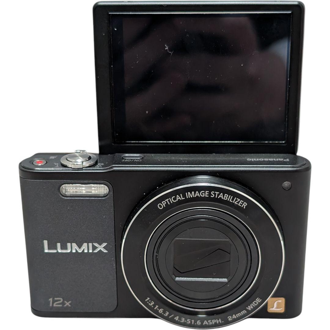 Panasonic LUMIX DMC-SZ10 自撮り対応 デジカメ ブラック