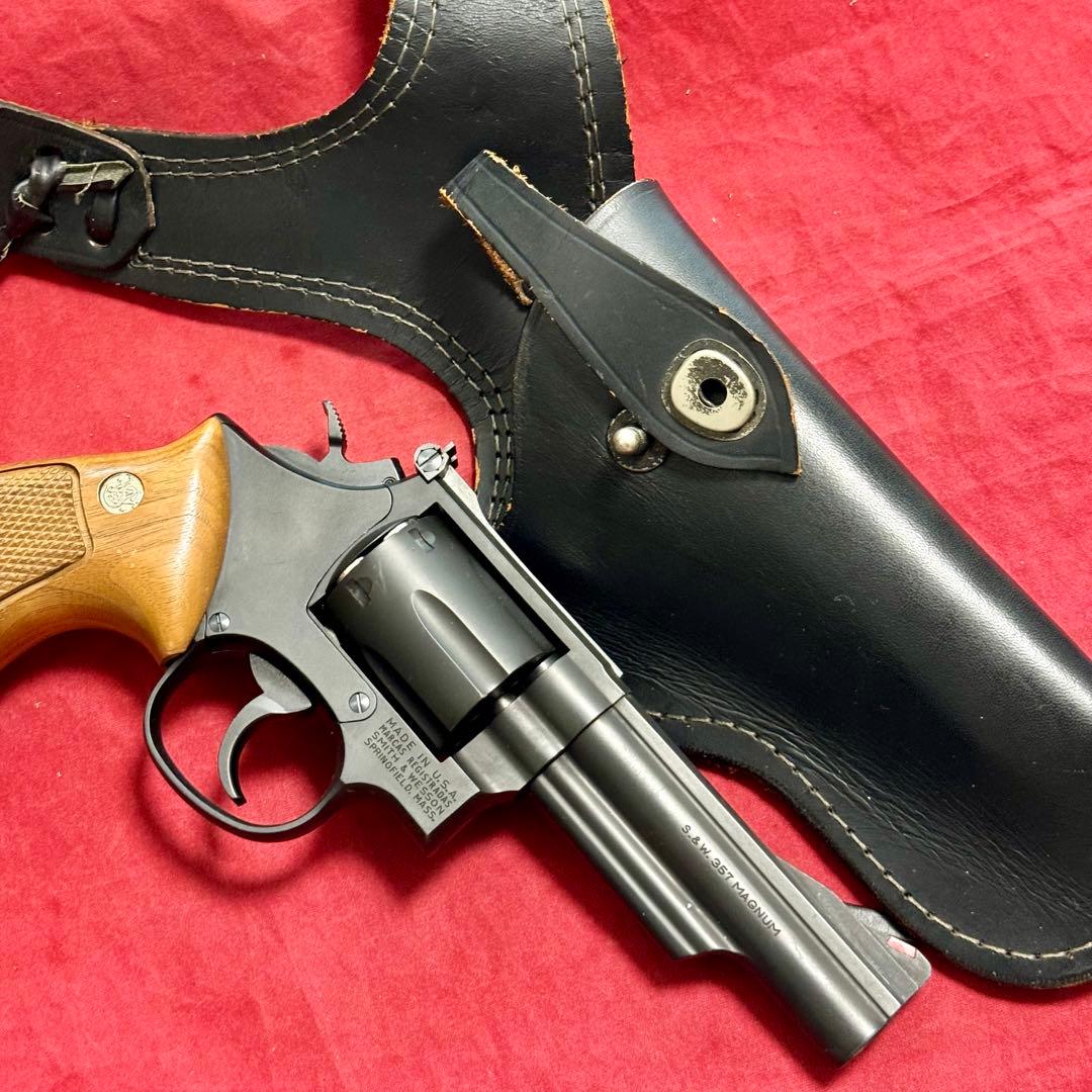 整備済 革製ショルダーホルスター リボルバー用