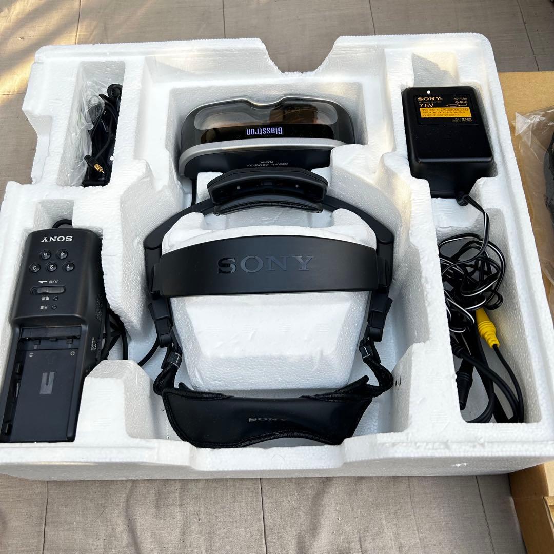 ソニー グラストロン PLM-50 sony Glasstron 箱あり 現状