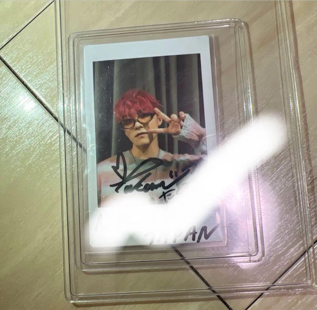 川西拓実　直筆サイン入りチェキ