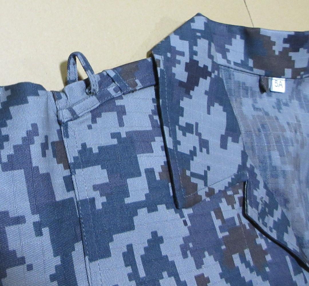 ５Ａ：航空自衛隊デジタル迷彩の迷彩服上下セット（V/Cリップストップ）