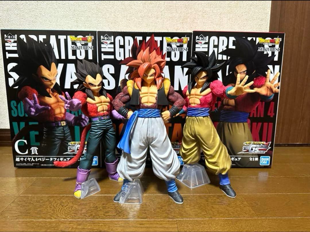 一番くじドラゴンボールGREATEST SAIYAN A.B.C賞セット 開封品