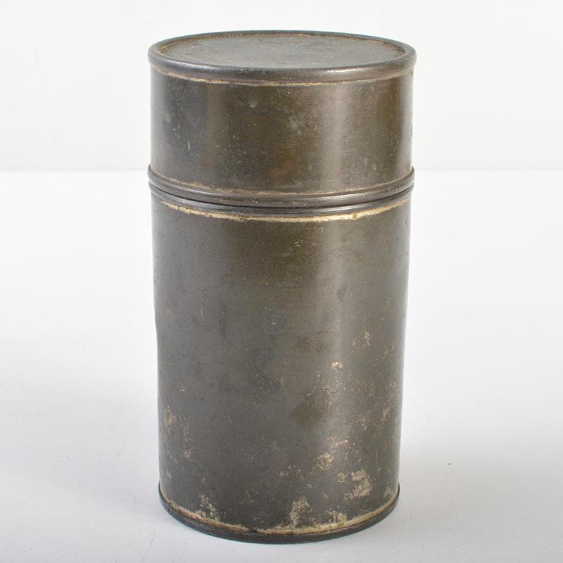 煎茶道具　鮎銅銘　古錫　茶壷　茶心壷　約436g　M　R7379