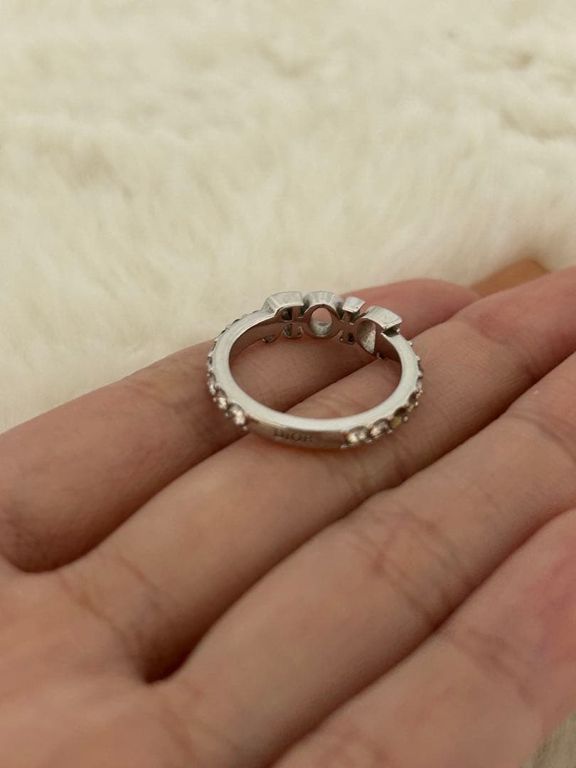 ディオール　Dio(r)evolution リング Sサイズ シルバー