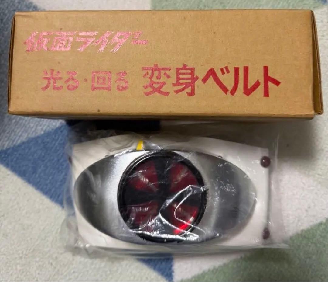 箱つき　ポピー　光る回る　変身ベルト　仮面ライダー