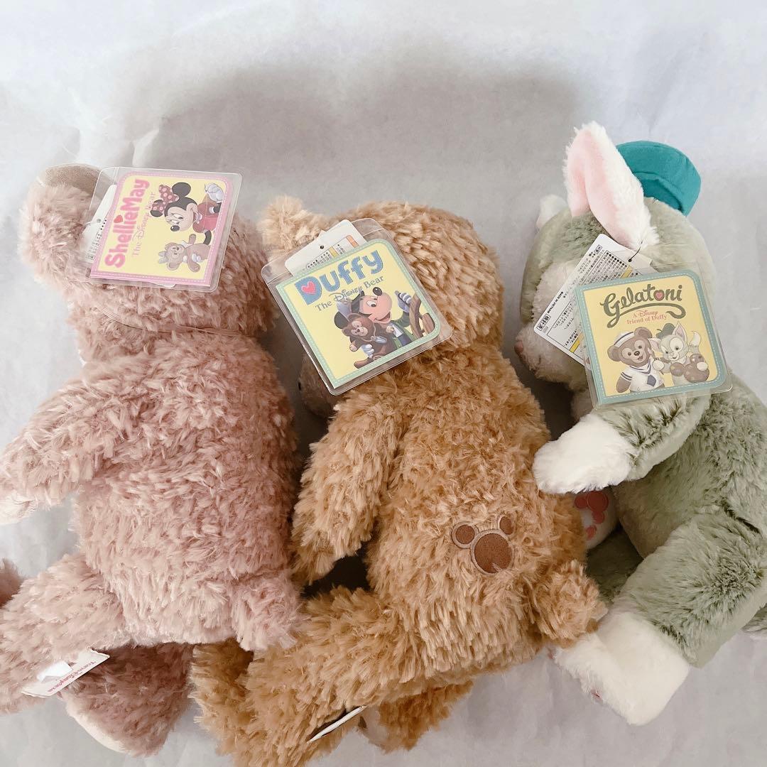 新品 Duffy ダッフィーフレンズ ぬいぐるみ シェリーメイ ジェラトーニ