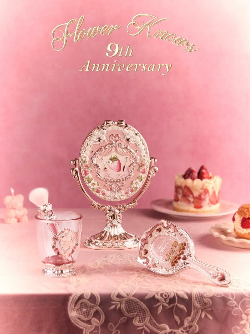 【残りわずか】フラワーノーズ　9周年アクセサリーコレクション　3点セット　新作