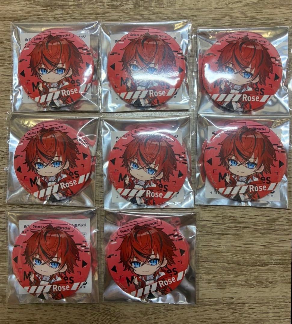 めておら ロゼ 缶バッジ アクリルスタンド セット