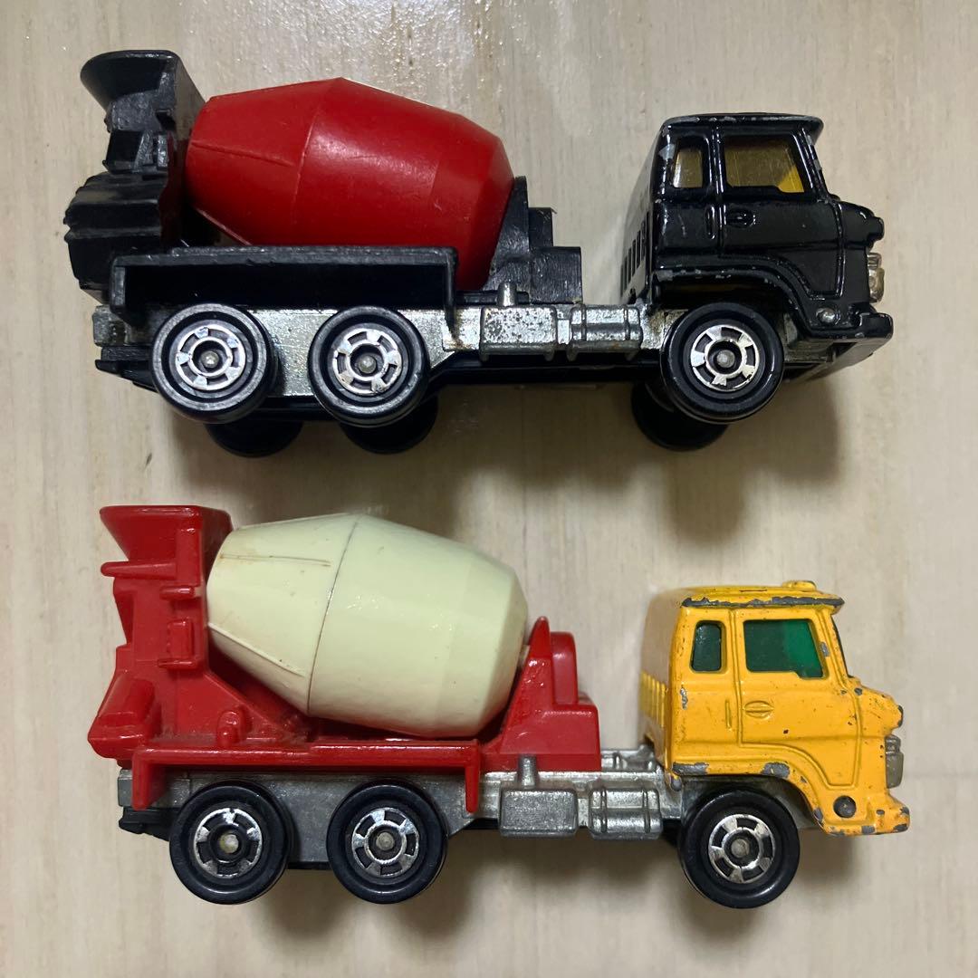 黒箱トミカ No53 日野 ミキサーカー 日本製 レアカラー 2台セット