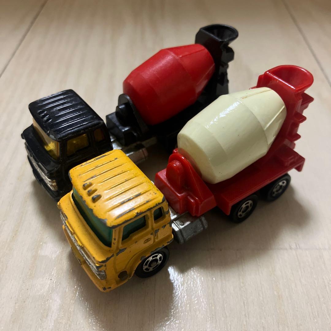 黒箱トミカ No53 日野 ミキサーカー 日本製 レアカラー 2台セット