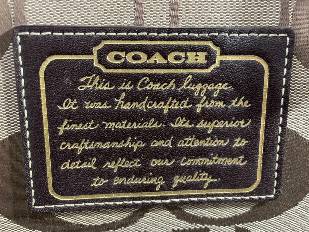 COACH ロゴパターン キャリーケース