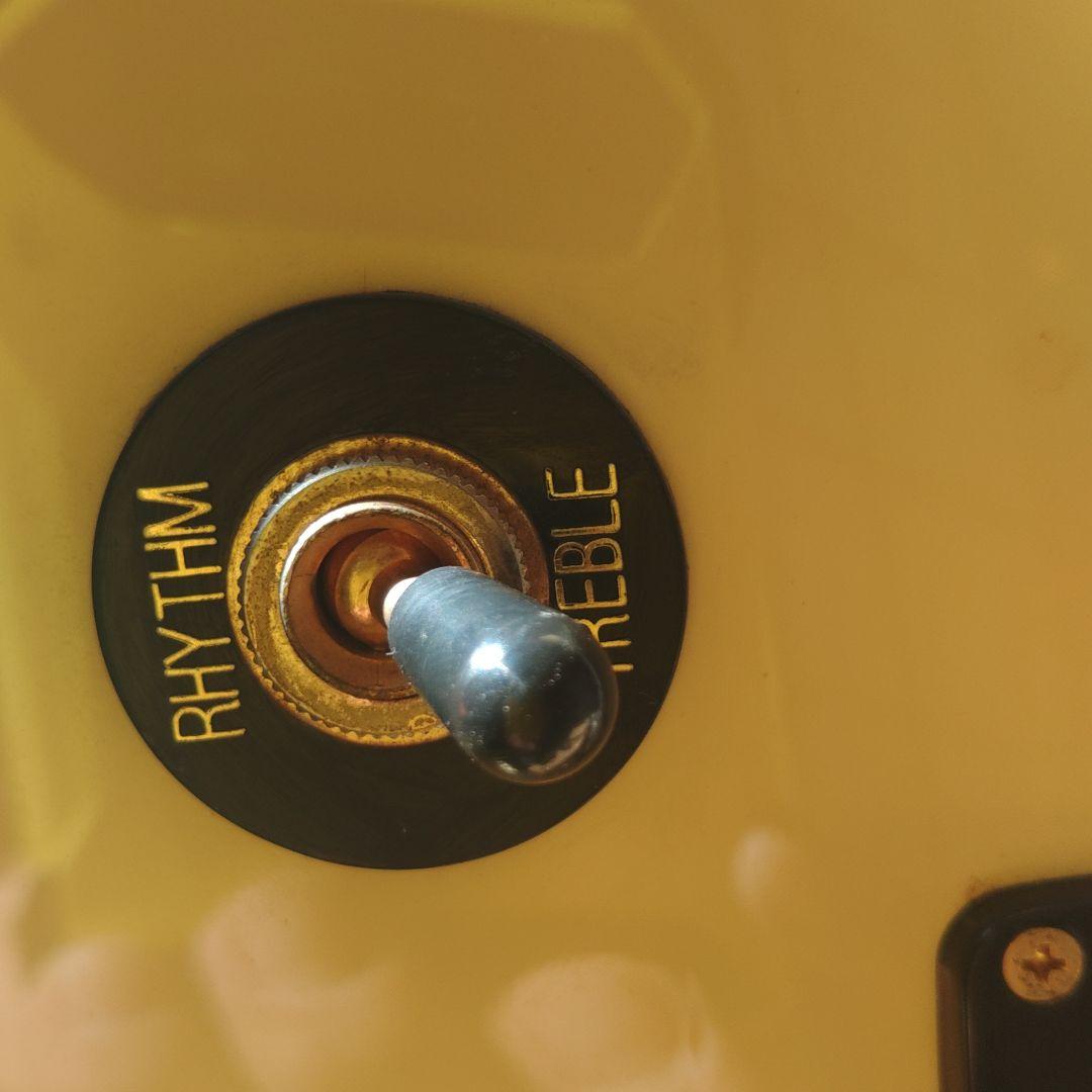 BUSKERsレスポールカスタムタイプ　カラークリーム