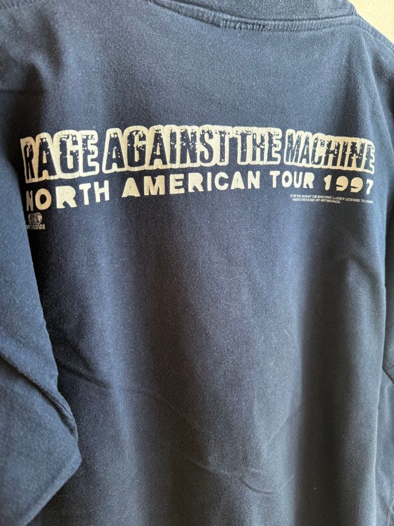 90s RAGE AGAINST THE MACHINE Tシャツ XL