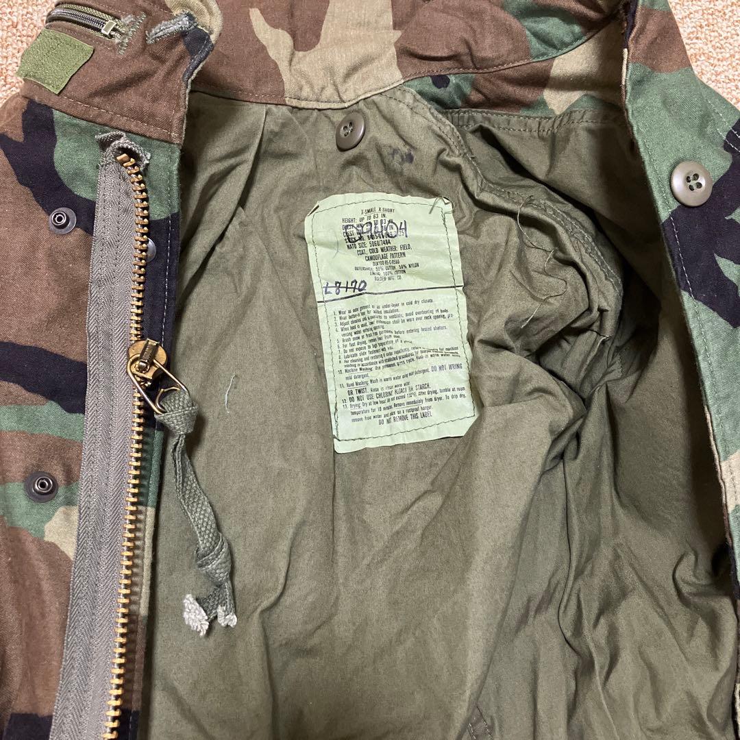 デッドストック 極上美品 米軍実物 M-65 u.s.AIR FORCE 米製