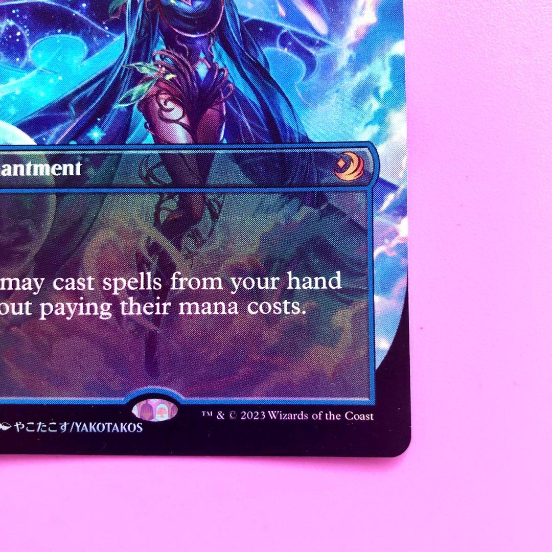 MTG 全知　おとぎ話　ボーダーレス　foil 英語版