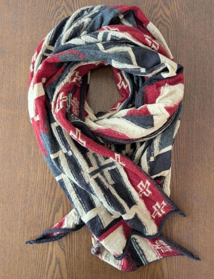 KAPITAL 縮絨ウール \"Alaska-Raven\" マフラー 美品