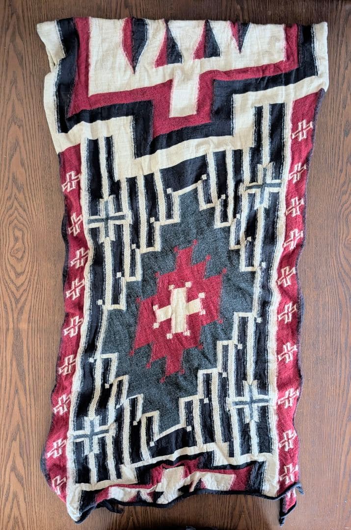 KAPITAL 縮絨ウール \"Alaska-Raven\" マフラー 美品