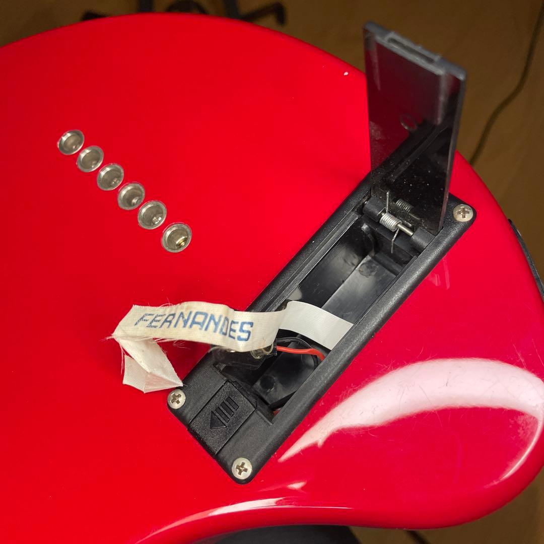 【ソフトケース付き】FERNANDES zo-3 レッド