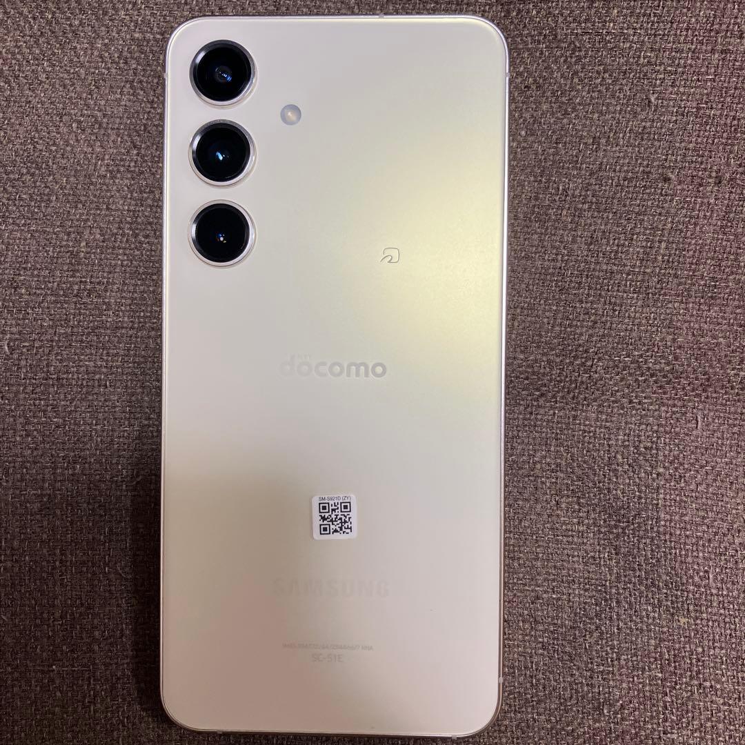 Galaxy S24 SC-51E アンバーイエロー 256GB 本体