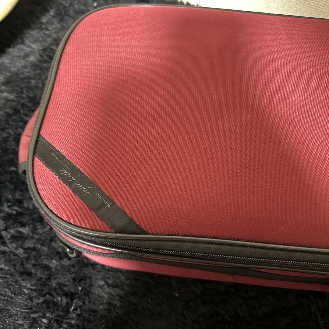 Super light バイオリンケース 4/4サイズ 弦楽器 赤 レッド