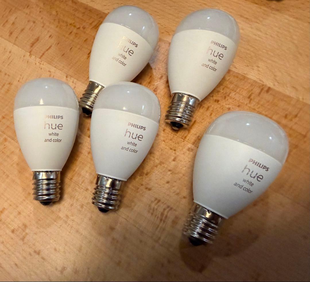 PHILIPS Hue E17電球 5個セット