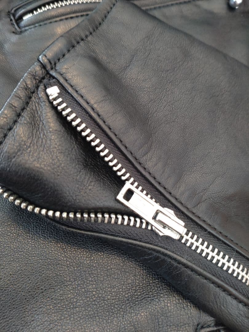 K*j様 HYSTERIC GLAMOUR ブラックレザー　シングルライダース