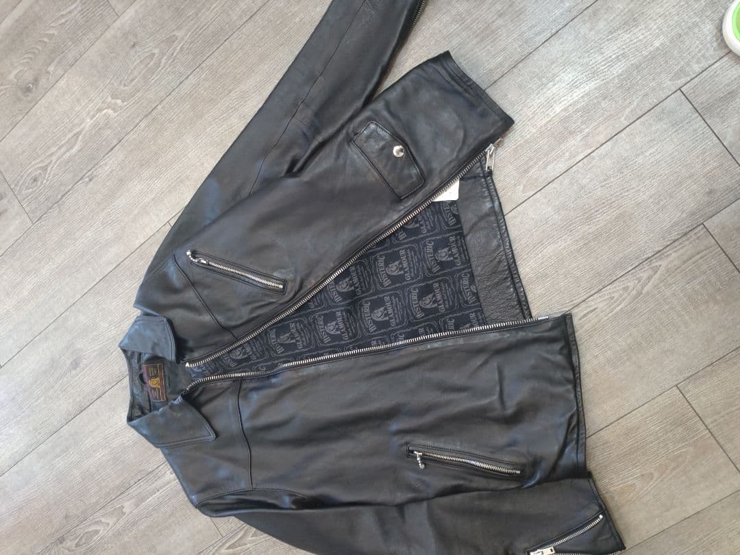 K*j様 HYSTERIC GLAMOUR ブラックレザー　シングルライダース