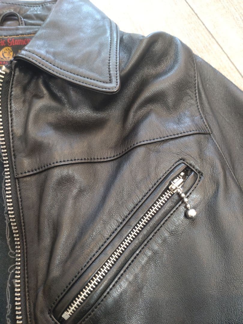 K*j様 HYSTERIC GLAMOUR ブラックレザー　シングルライダース