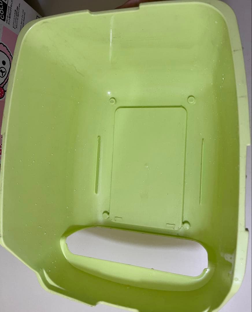 希少な廃盤品‼︎アイリスオーヤマ楽ちん猫用トイレ♪グリーン