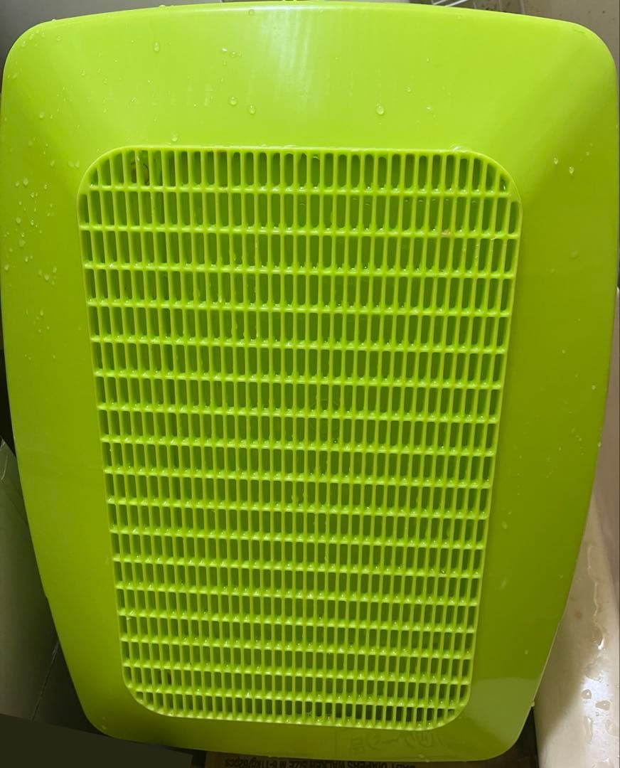 希少な廃盤品‼︎アイリスオーヤマ楽ちん猫用トイレ♪グリーン