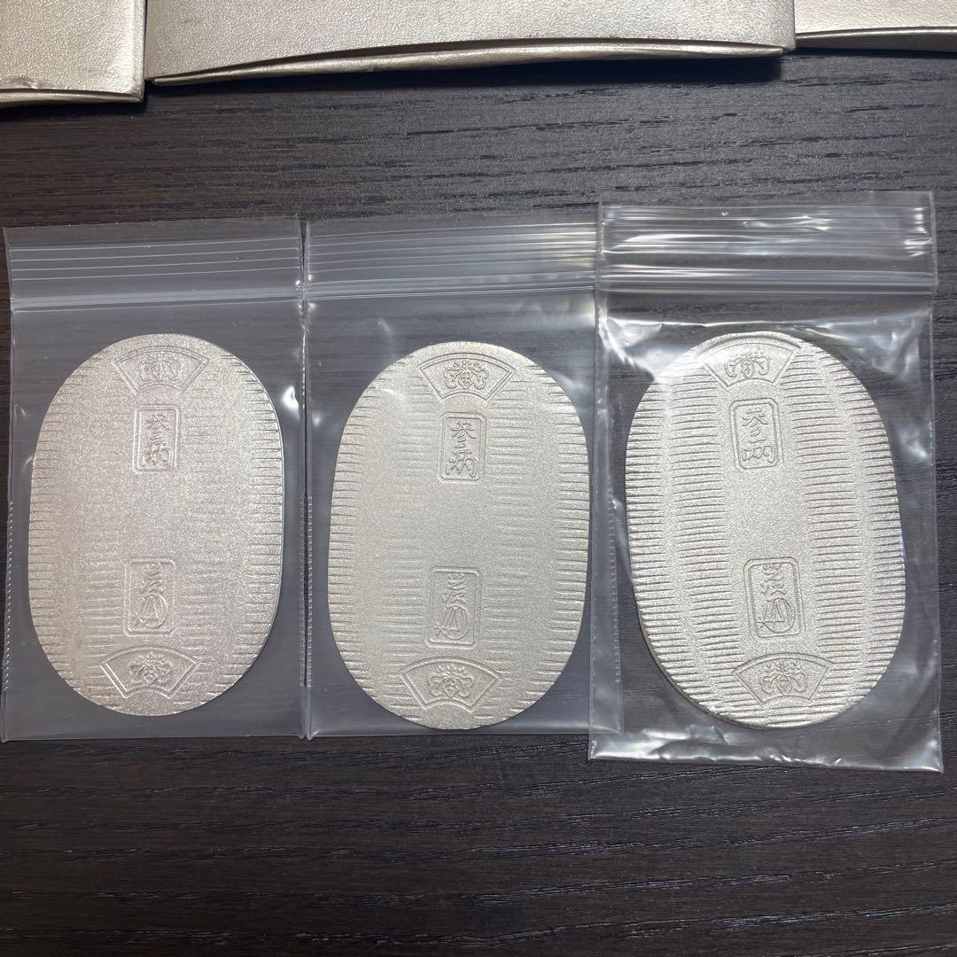 佐川急便　純銀小判 誕生日記念　3枚