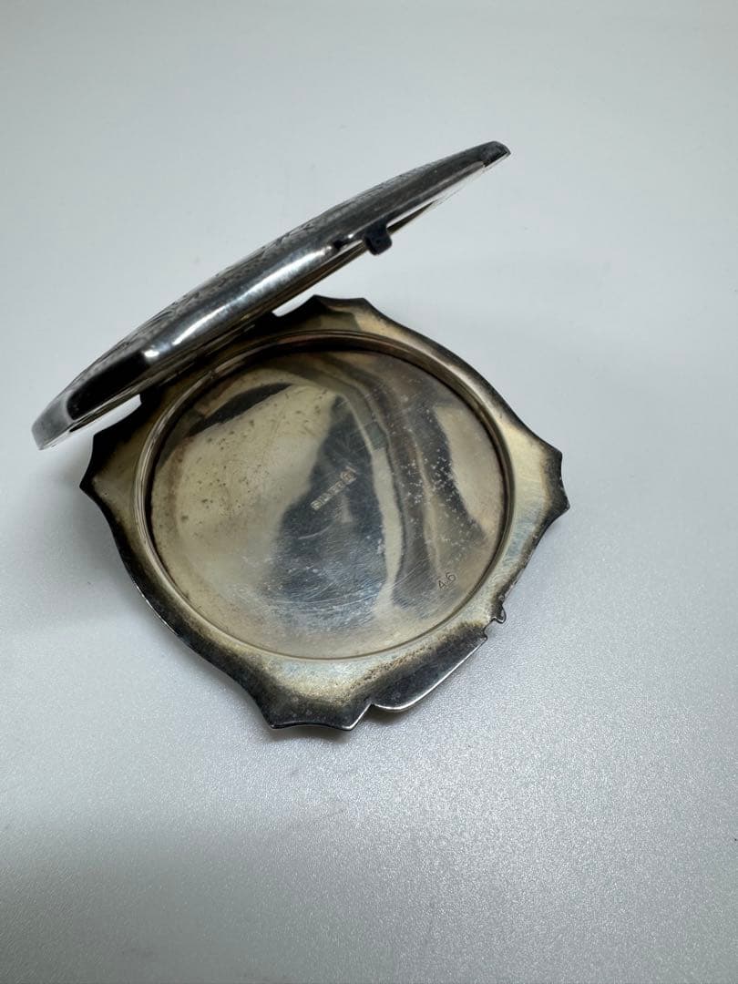 【アンティーク】シルバー製 パウダーケース 50.8g ヴィンテージ