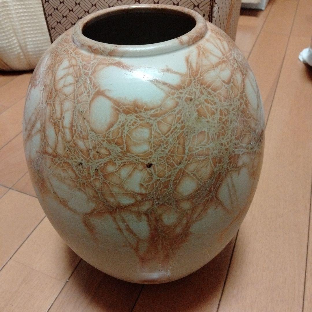 常滑焼 藻がけ 花瓶