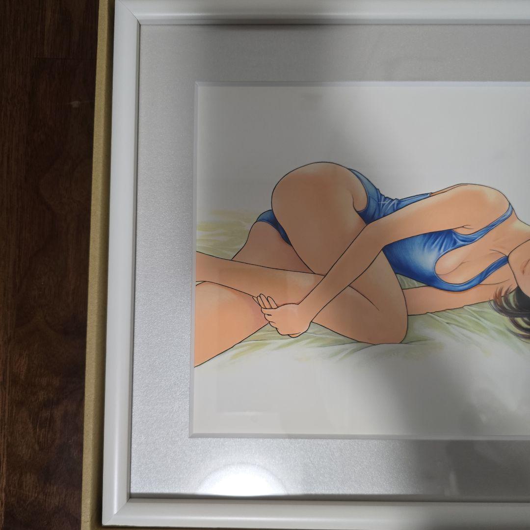 桂正和　複製原画　A4キャラファイングラフ　I\"s 葦月伊織