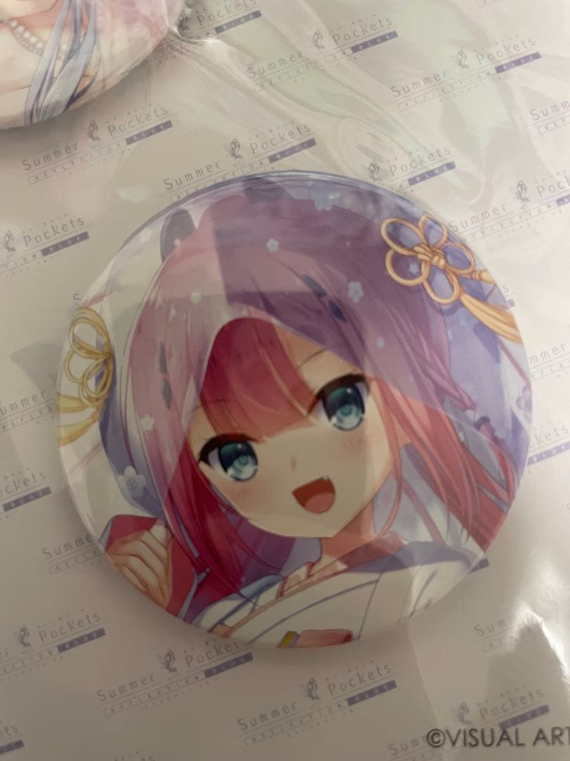 SummerPockets 神山識 缶バッジ 鬼の嫁入り 識 key