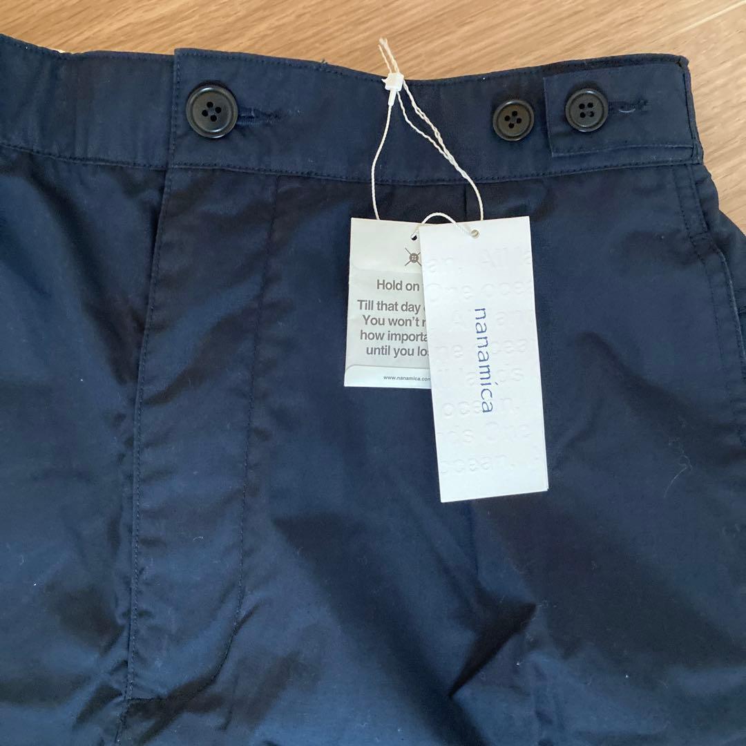 nanamica ワークパンツ SUCS406 ネイビー