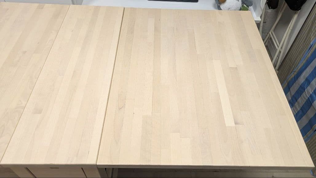 【美品】【廃盤品】【早い者勝ちです。】IKEA NORDEN折りたたみテーブル