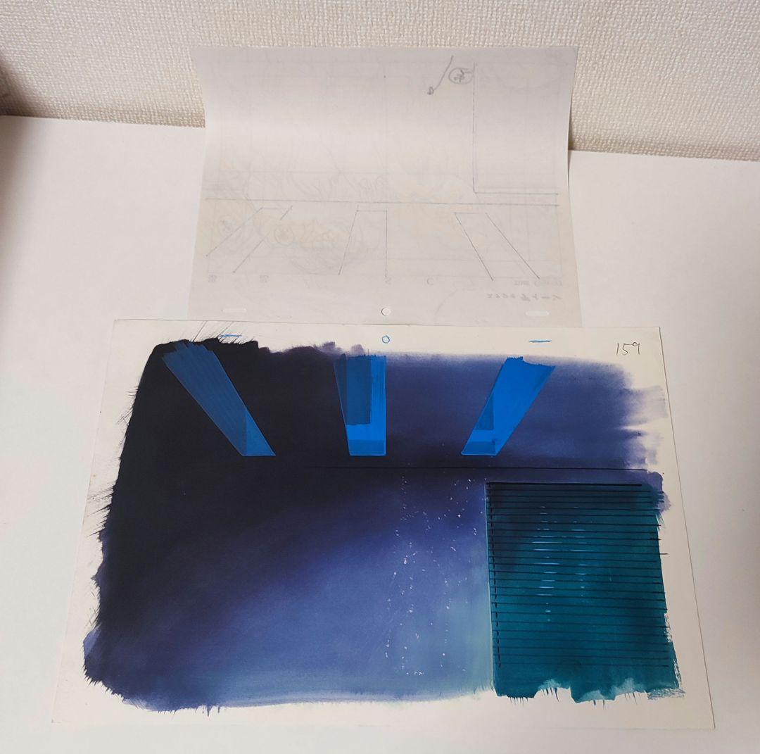 【セル画】 逮捕しちゃうぞ セル画 背景 原画 セット