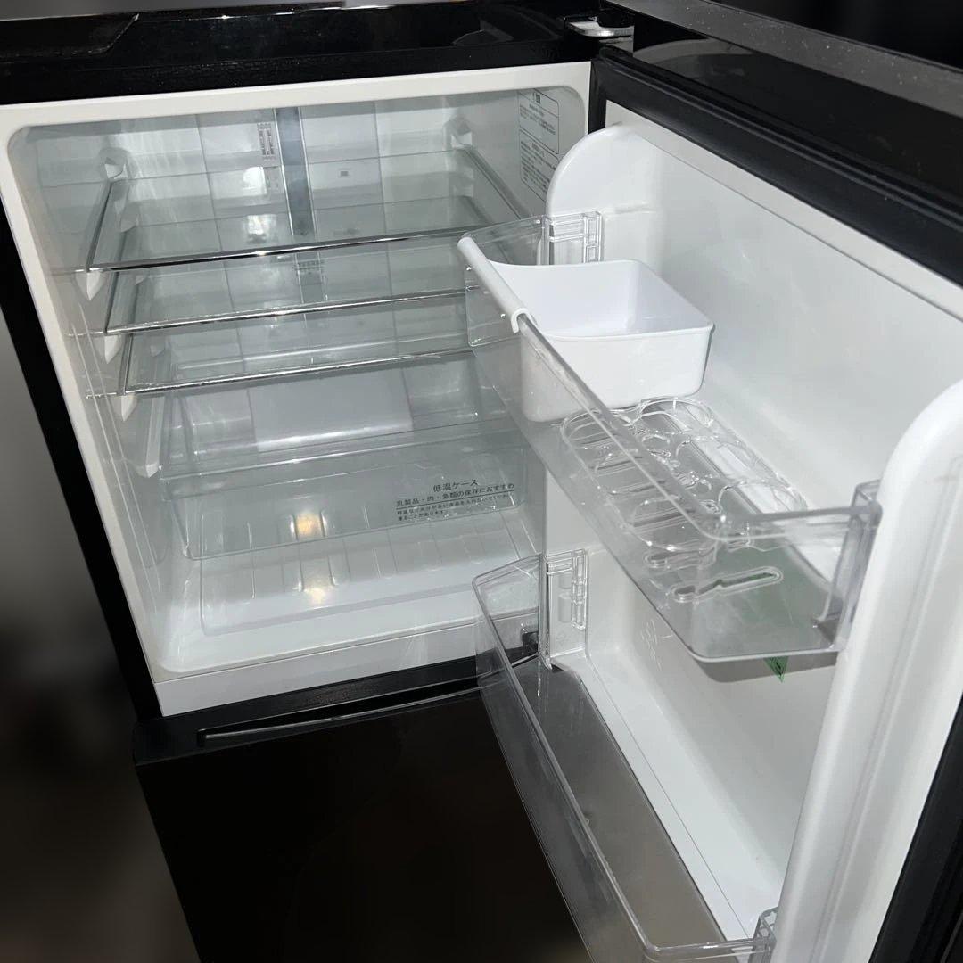 ⭐︎美品ハイセンス/冷蔵庫/オシャレガラスモデル/2021年製/送料設置無料！