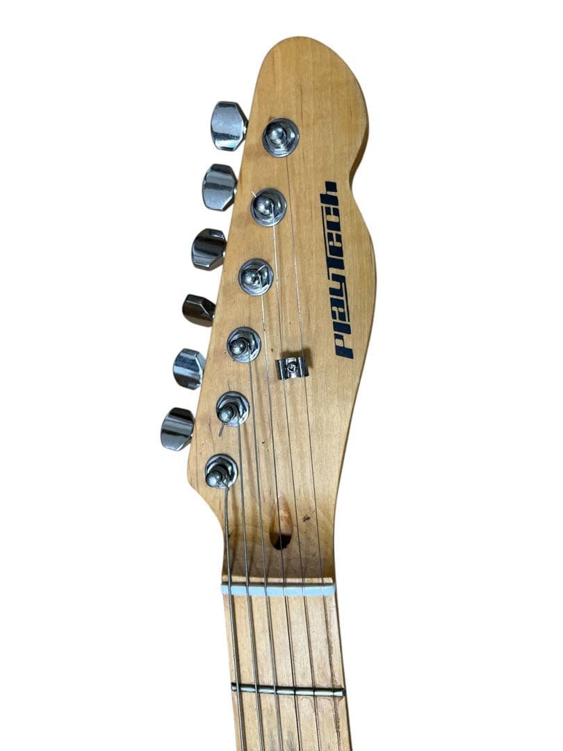 PLAYTECH プレイテック　テレキャスター　エレキギター　イエロー