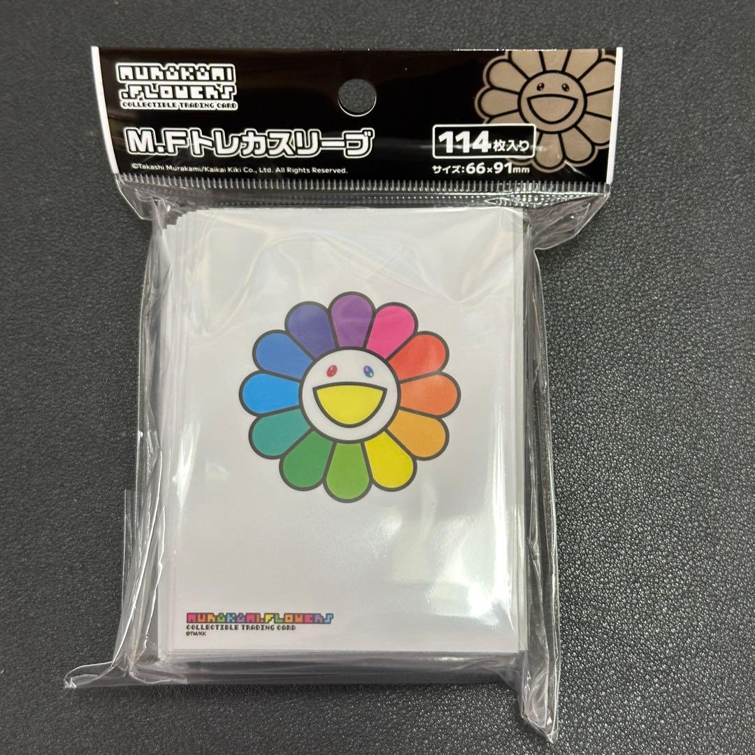 2種 村上隆 M.F トレカスリーブ108 ドットフラワー 114枚入り　レア