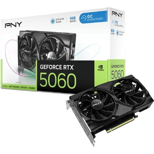 新品　GeForce RTX 5060 8GB Overclocked PNY