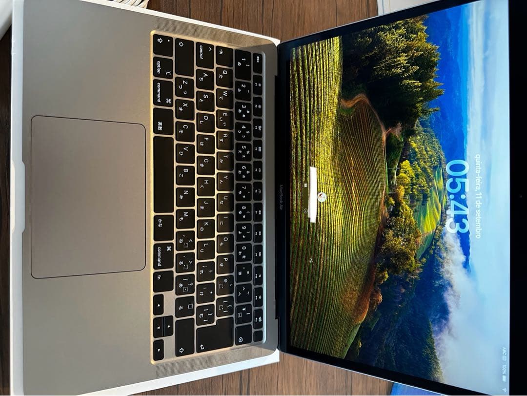 MacBook Air 13インチ 日本語キーボード 充電器付き